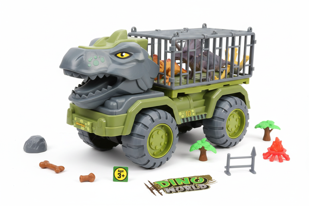 Dino World Dinos Truck mejorada