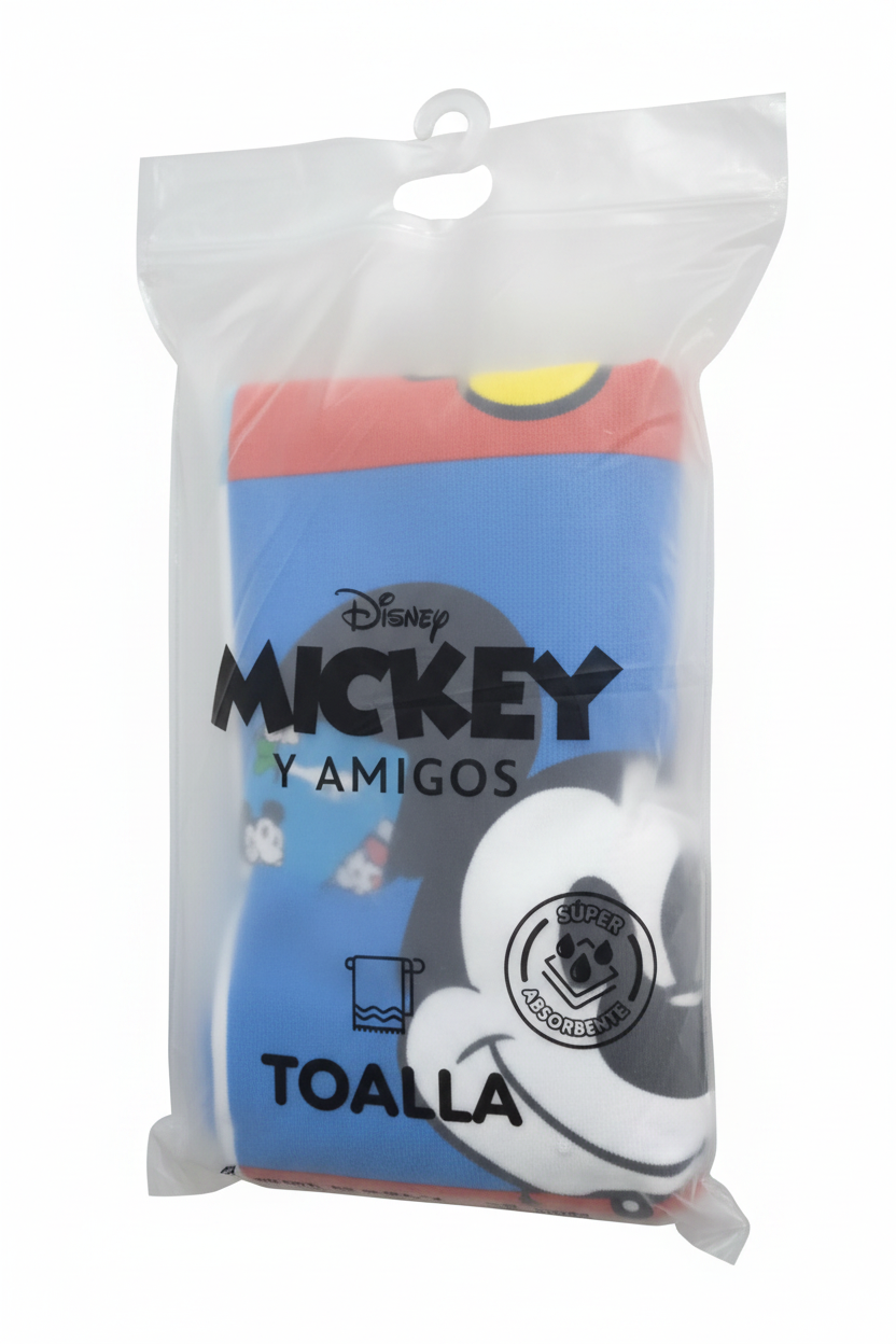 Disney Mickey y Amigos Toalla mejorada