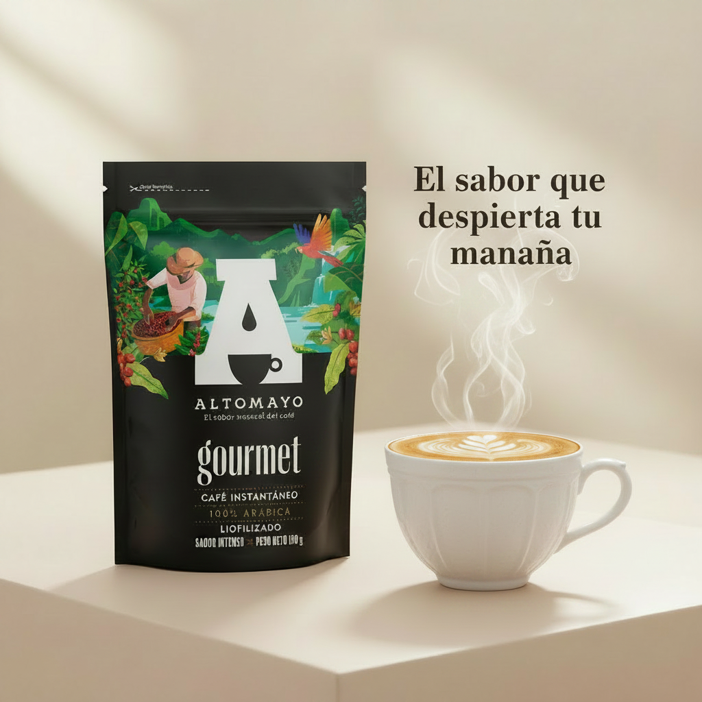 Café Altomayo Gourmet Instantáneo Bolsa Grande 150 gr.