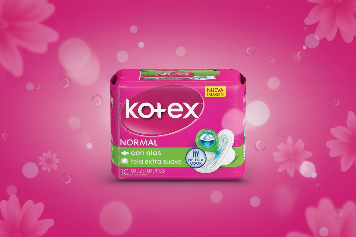 Kotex Normal - Fondo publicitario sin texto