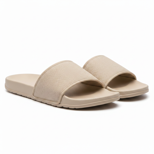 Par de Sandalias Hombre Beige